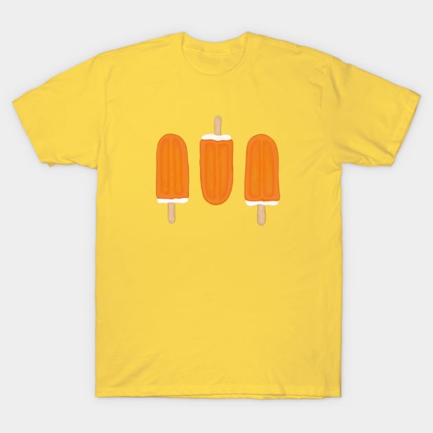 Orange Cream T-Shirt by BCGotschall